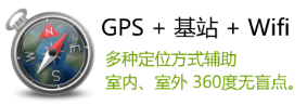 酷享安心支持多种定位方式